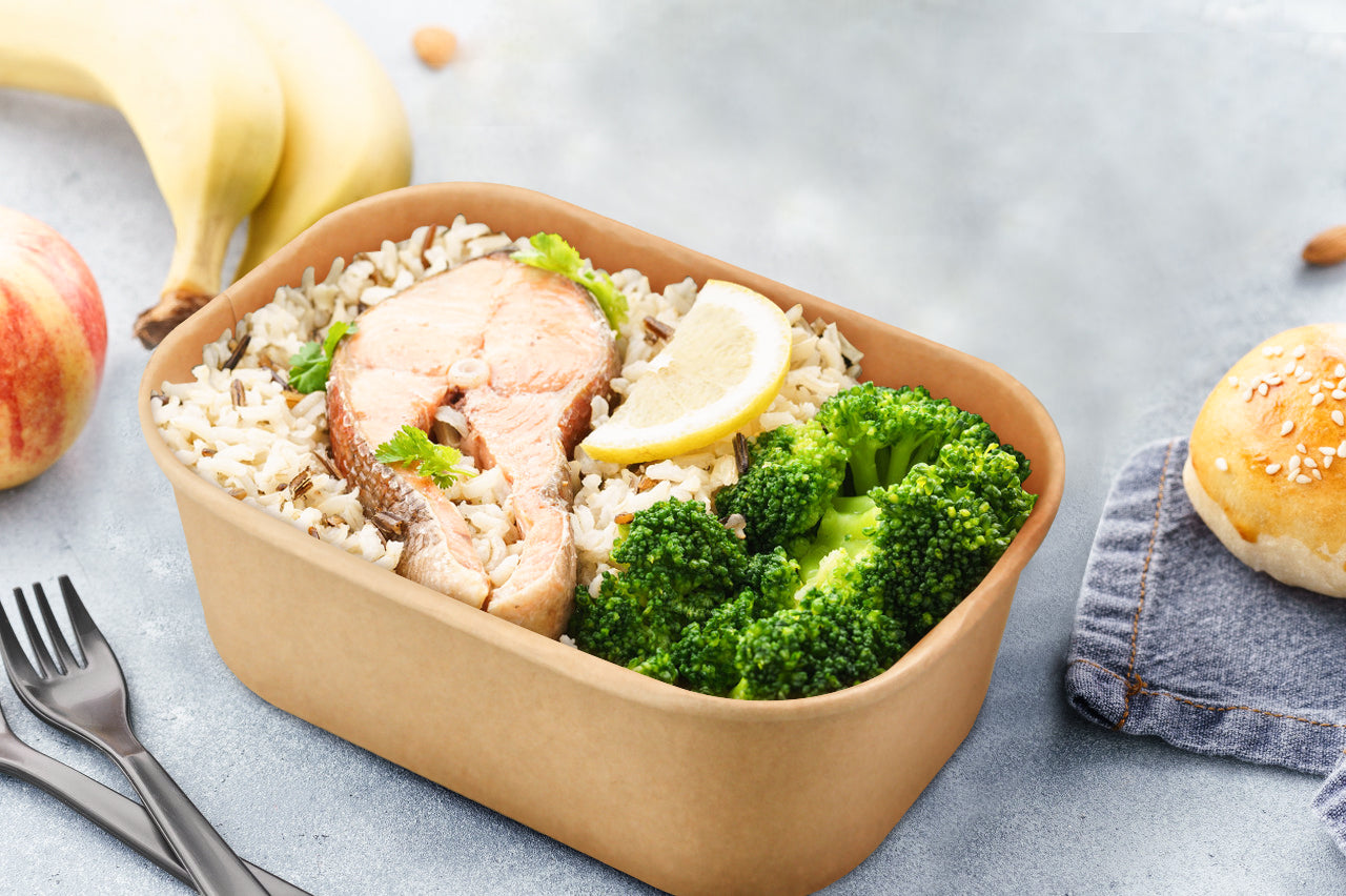 Rectangular Food Box & Lid