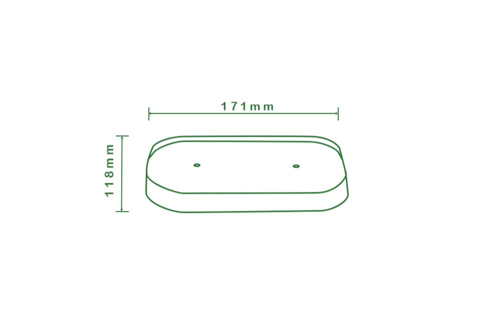 Rectangular Food Box & Lid